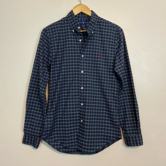 EUC Ralph Lauren Men’s Slim Fit Stretch Oxford Shirt Size S - Picture 1 of 5